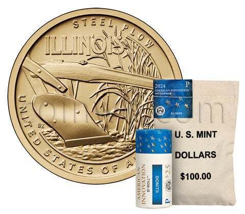 USA 1 dollar 2024 Innovation N22 Illinois mint P